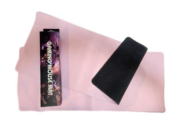 &u+ MOUSE PAD ANTIDESLIZANTE RECTANGULAR ROSA 30X70